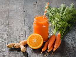 Healthy Carrot & Ginger Juice
