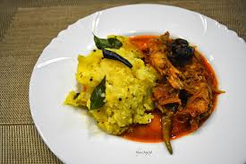 Kappa with Fish curry