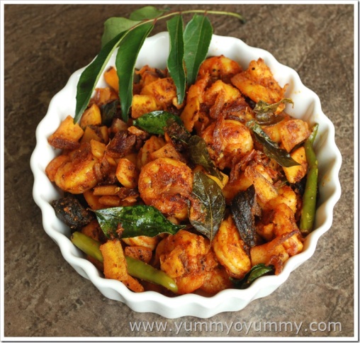 Shrimp Ularthiyathu